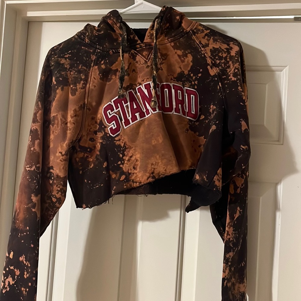 Stanford Crop Acid washed sweatshirts